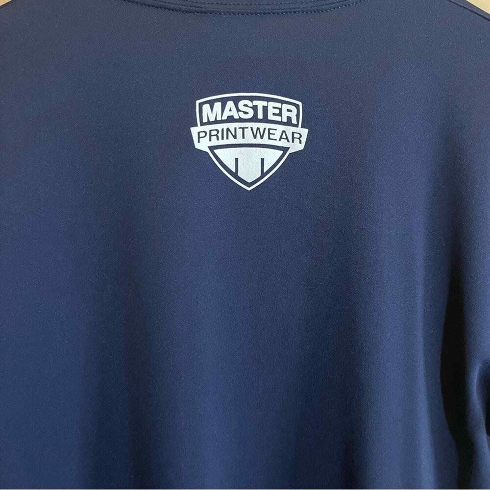 Augusta Sportswear Milwaukee Brewers Mens Navy Blue Performance T-Shirt Size‎ M - Picture 6 of 7